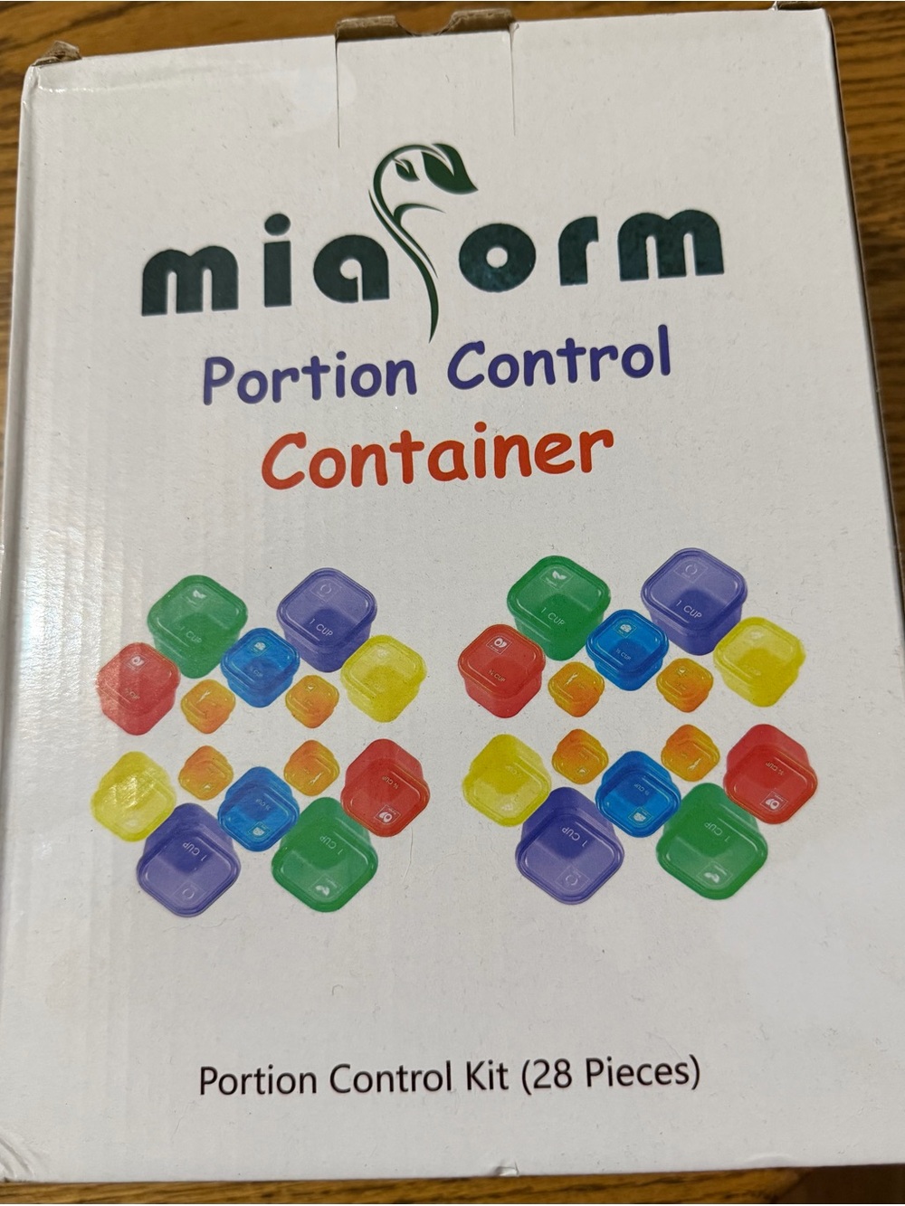 MiaForm Portion Control Container Kit - Multicolor